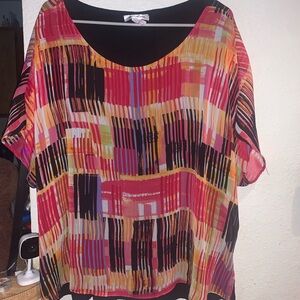 Vibrant Multicolor Women's Blouse